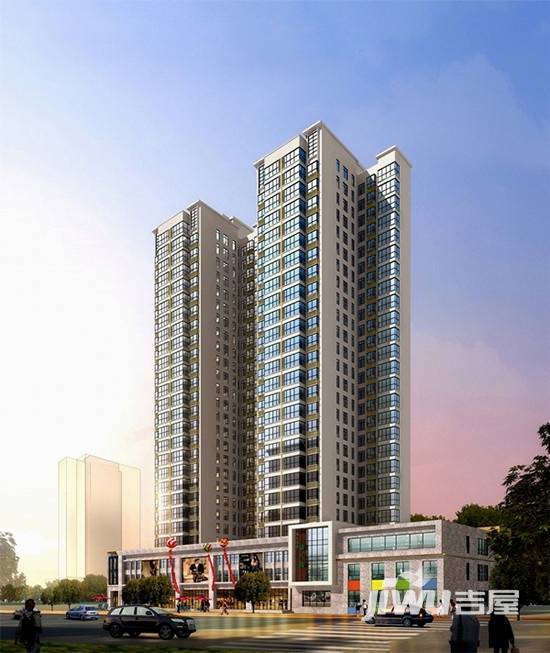 裕塬城市风景效果图图片